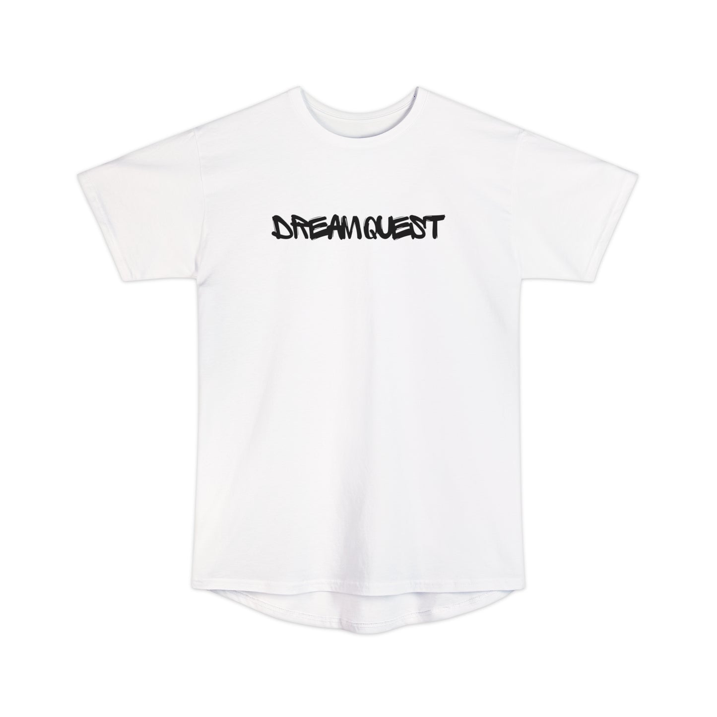 DreamQuest Original I | Trendy Unisex Long Body Urban Tee | Comfortable Cotton Streetwear T-Shirt