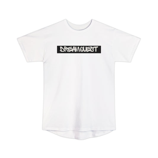 DreamQuest Original II | Trendy Unisex Long Body Urban Tee | Comfortable Cotton Streetwear T-Shirt